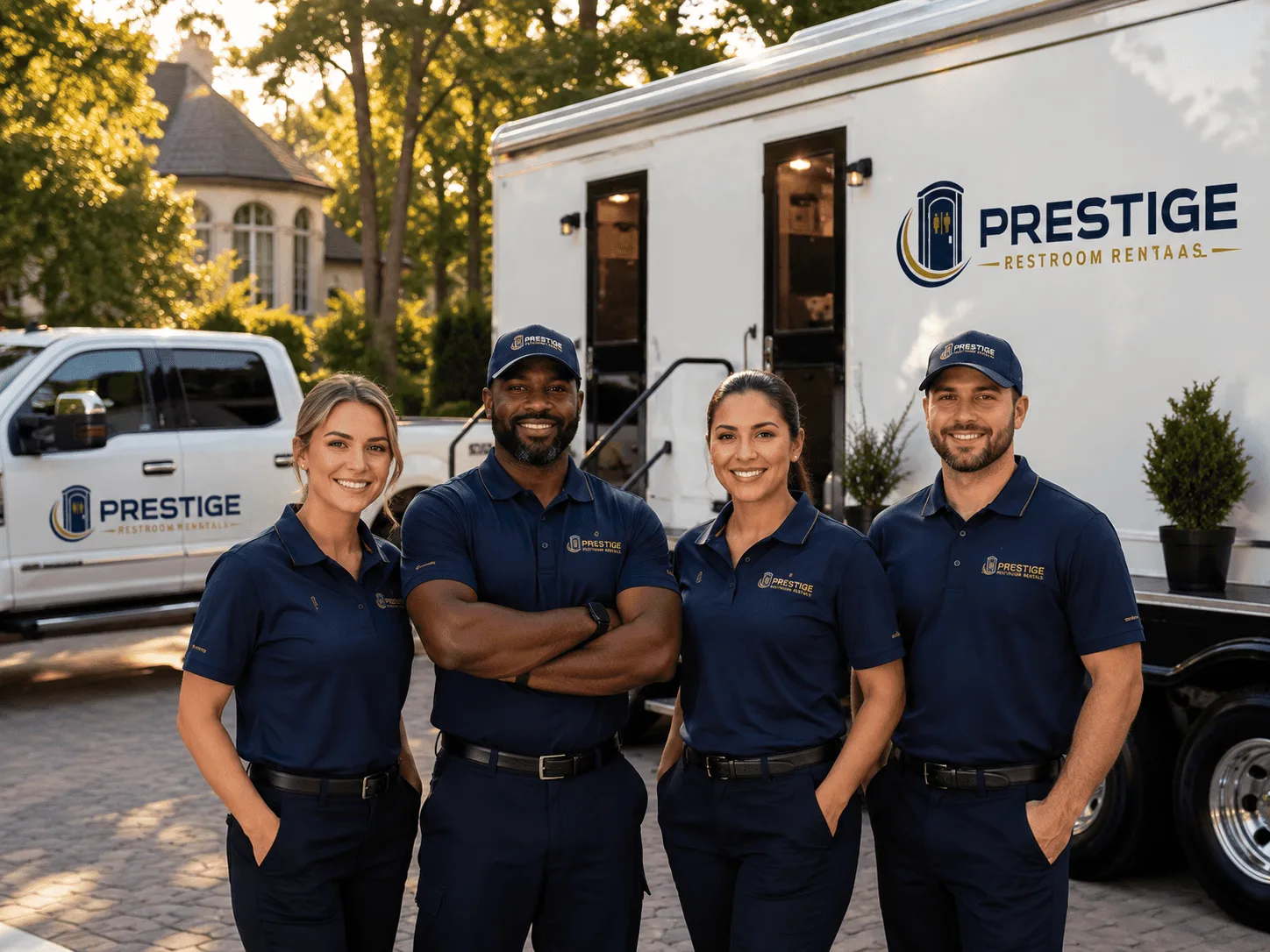 Trusted Luxury Portable Restrooms company in Stanton, MI